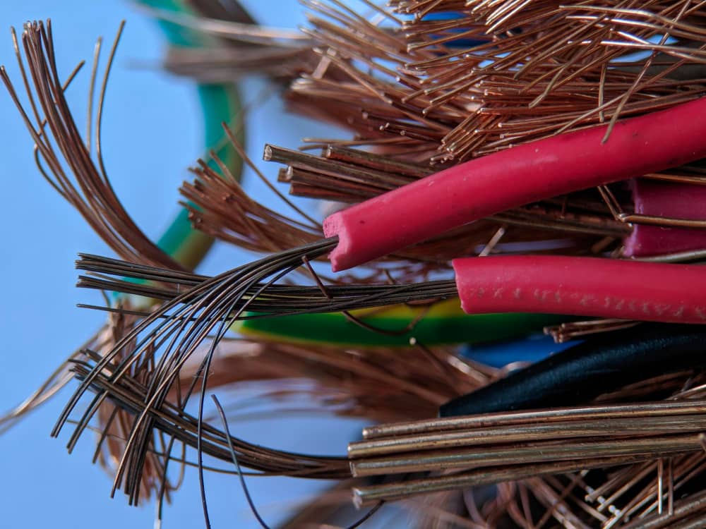 Mixed PVC Cable Waste