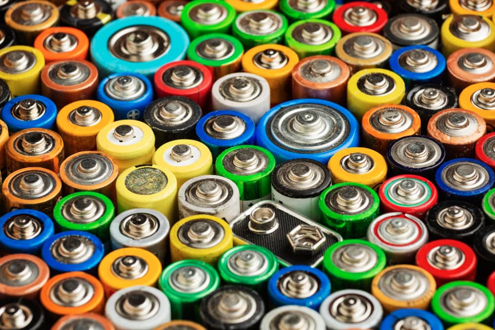 old battery recycling