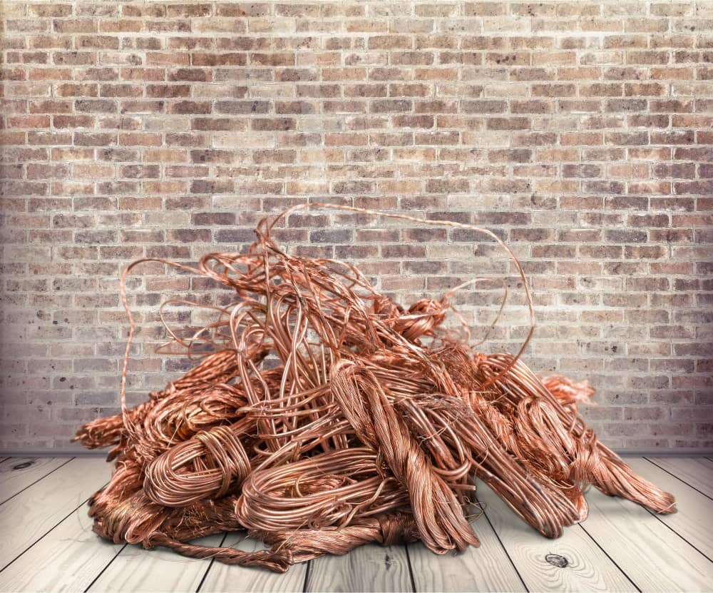 Copper PVC Wire Scrap